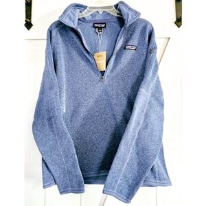 Patagonia Women's Better Sweater 1/4 Zip Fleece Pullover Large